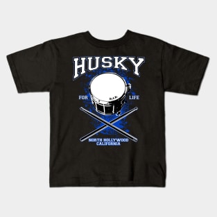 Husky for Life - Marching band edition Kids T-Shirt